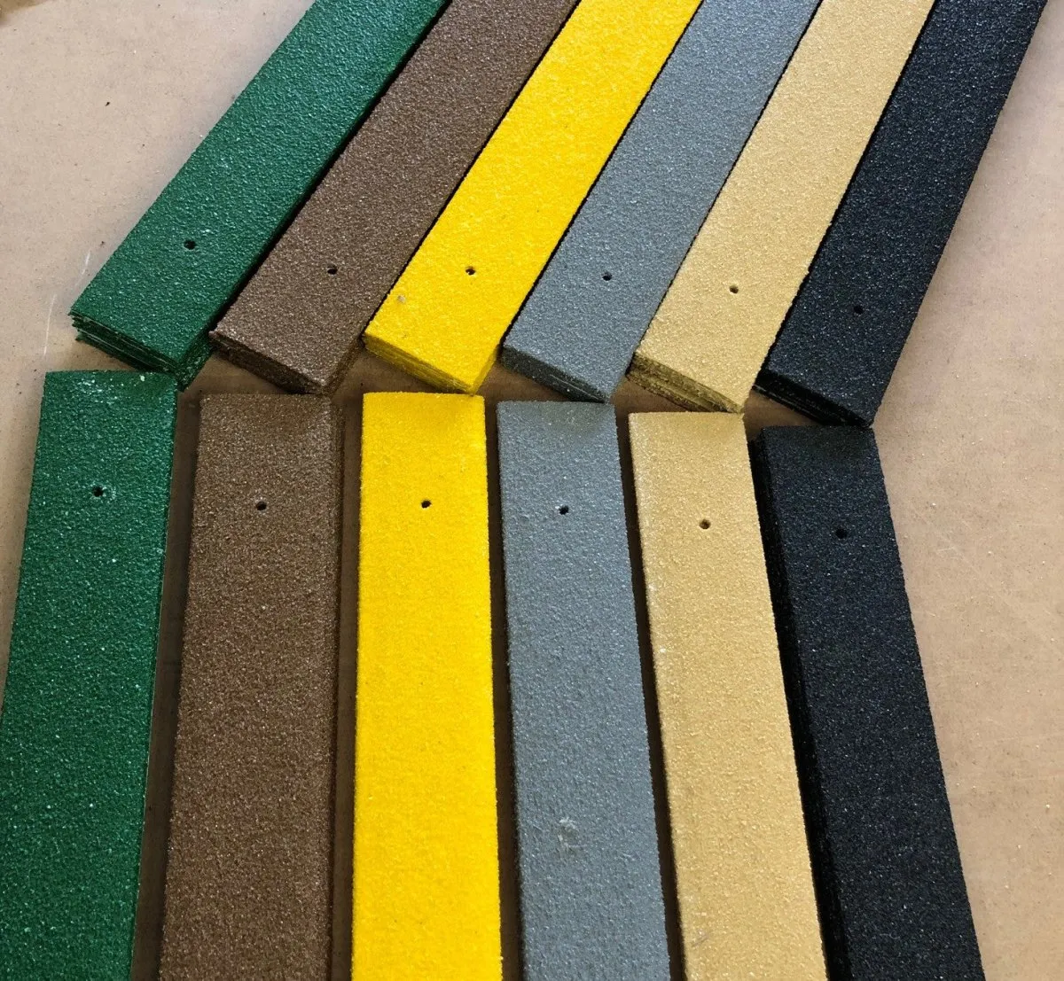 50mm Wide Non-Slip Anti-Skid Decking Strips - Safety and Style for Outdoor Space - GREEN