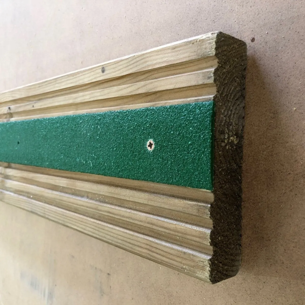 50mm Wide Non-Slip Anti-Skid Decking Strips - Safety and Style for Outdoor Space - GREEN