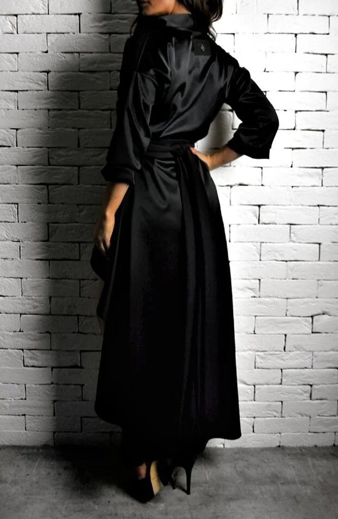 AC Wrap Dress - Black