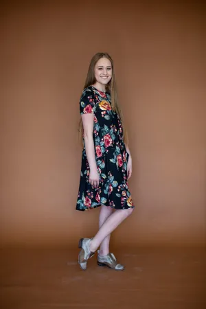 April Dress Vintage Rose