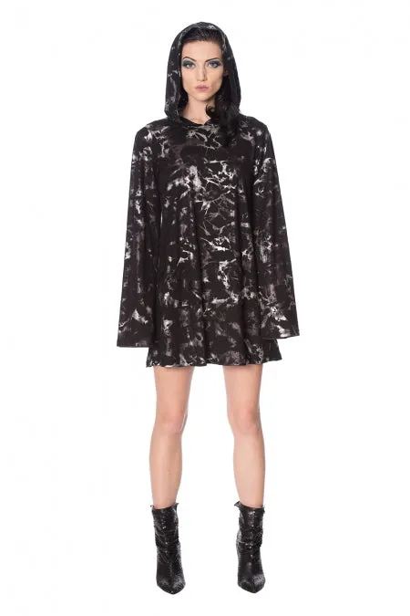 Banned Apparel - Silver Haze Hoodie Dress