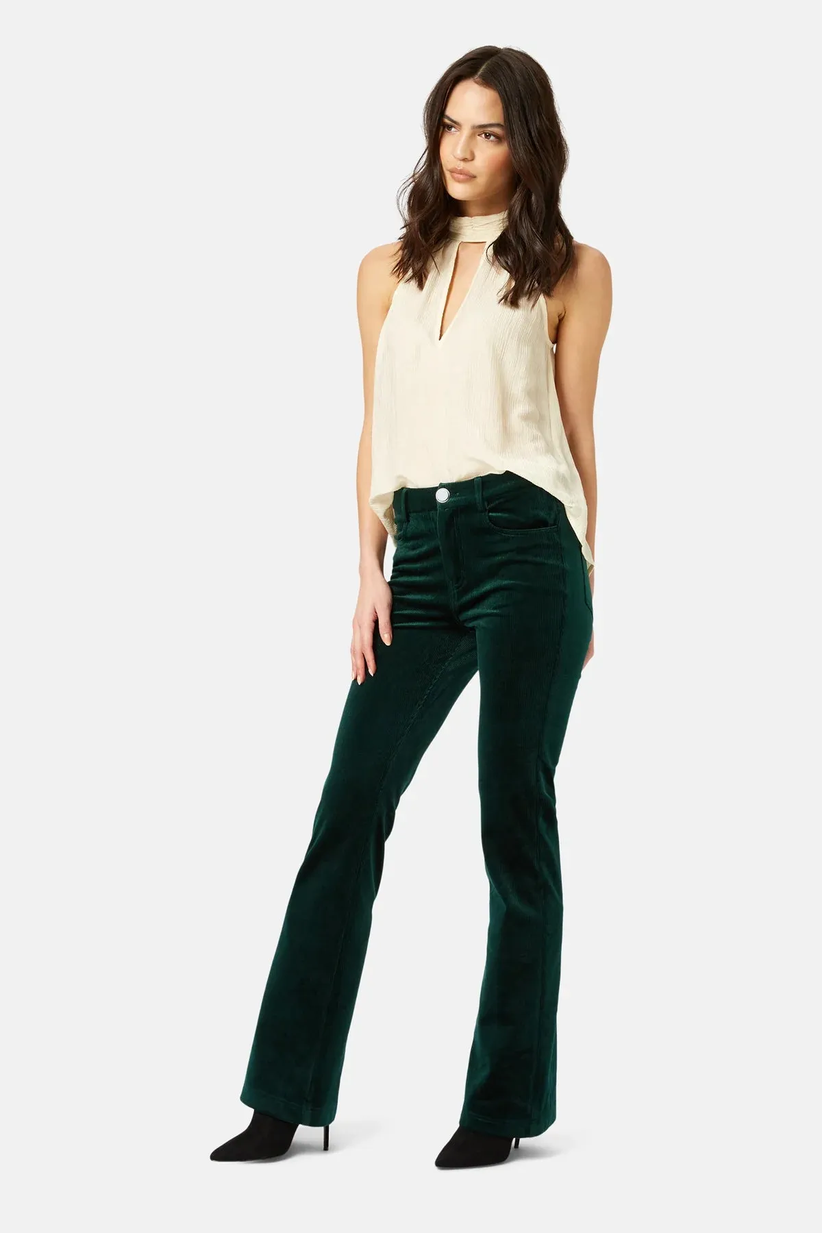 BRATTER FLARE TROUSERS (GREEN)