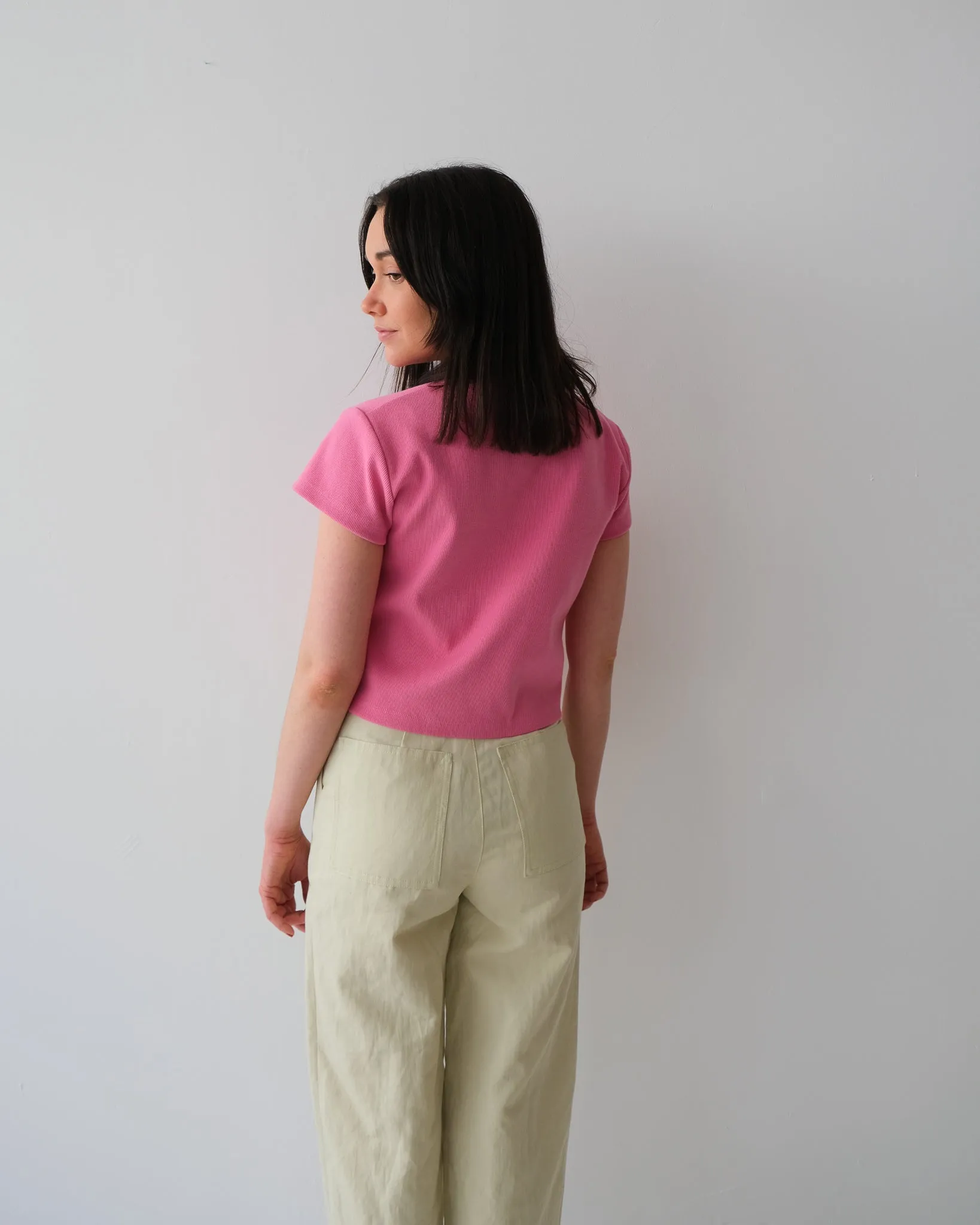 Bubblegum pink BROOK t-shirt