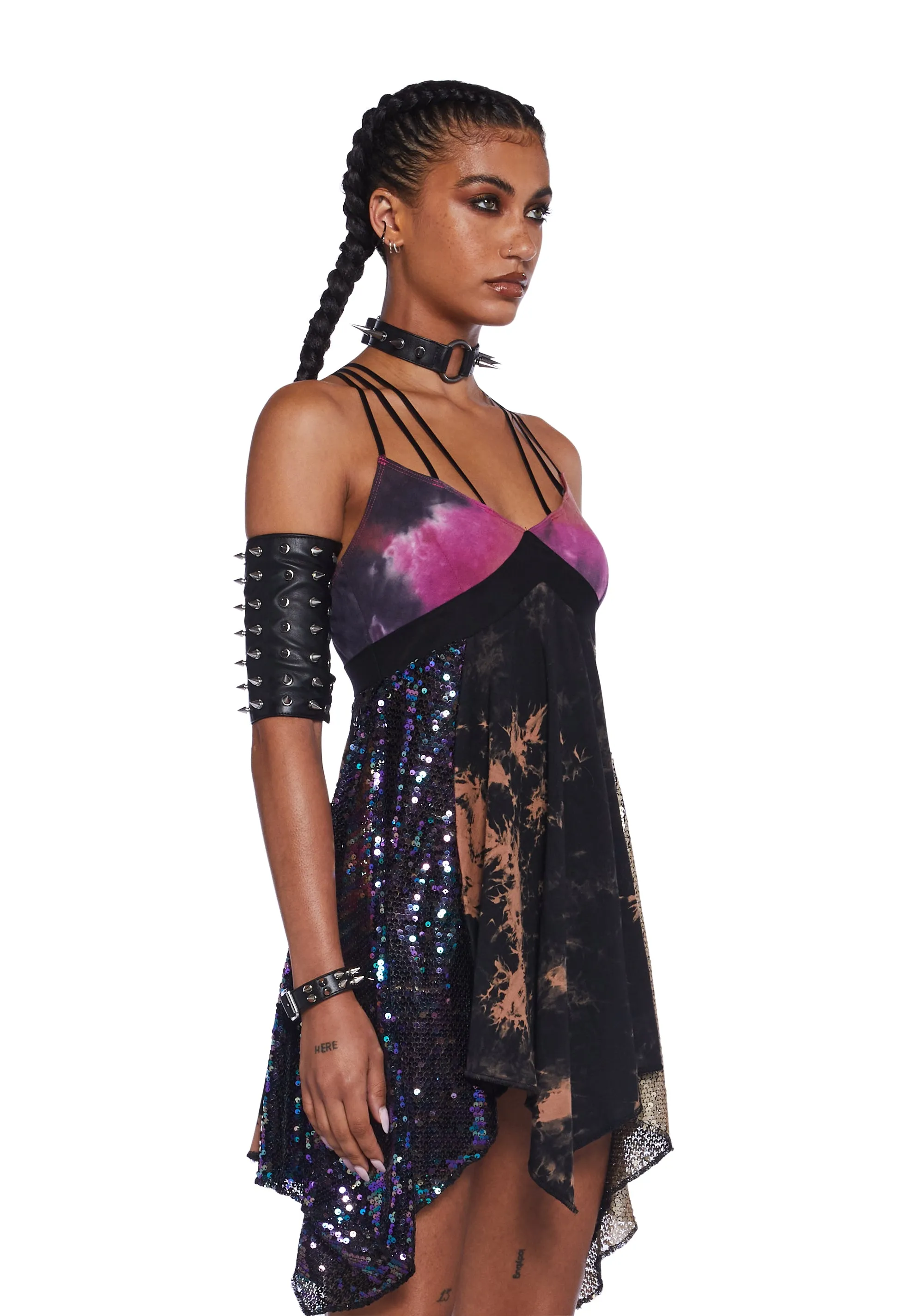 Clear Curiosity Handkerchief Dress