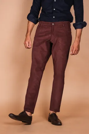 Coffee Brown Five Pocket Corduroy Trousers