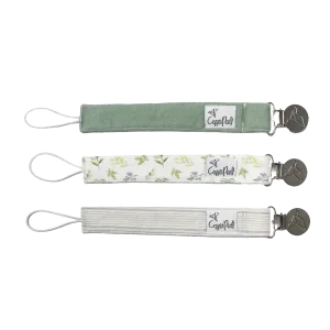 COPPER PEARL Pacifier Clips - Haven