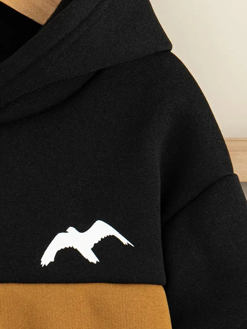 Cozy Colorblock Hoodie   Jogger Set
