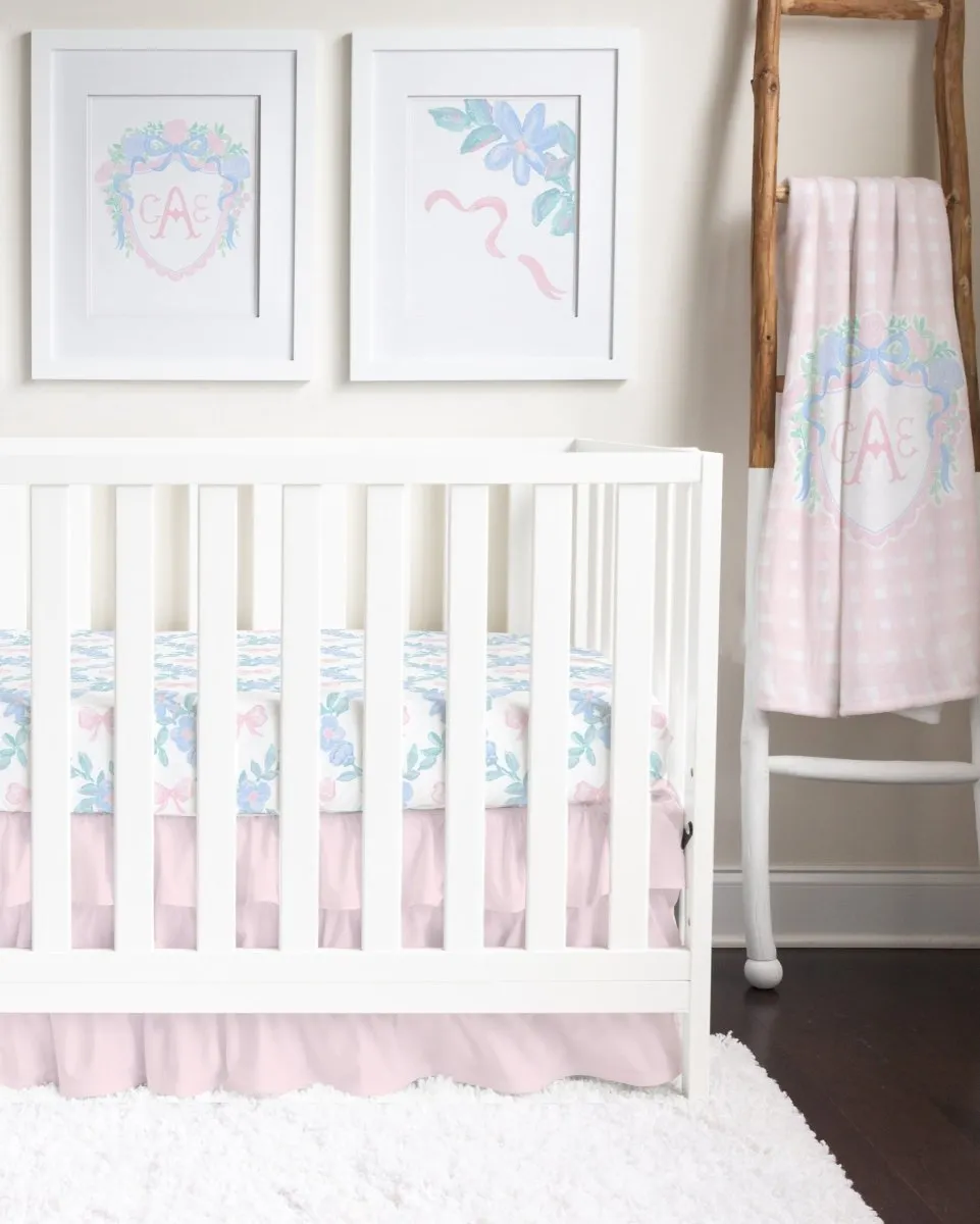 Create Your Own Crib Bedding Set | Preppy Heirloom