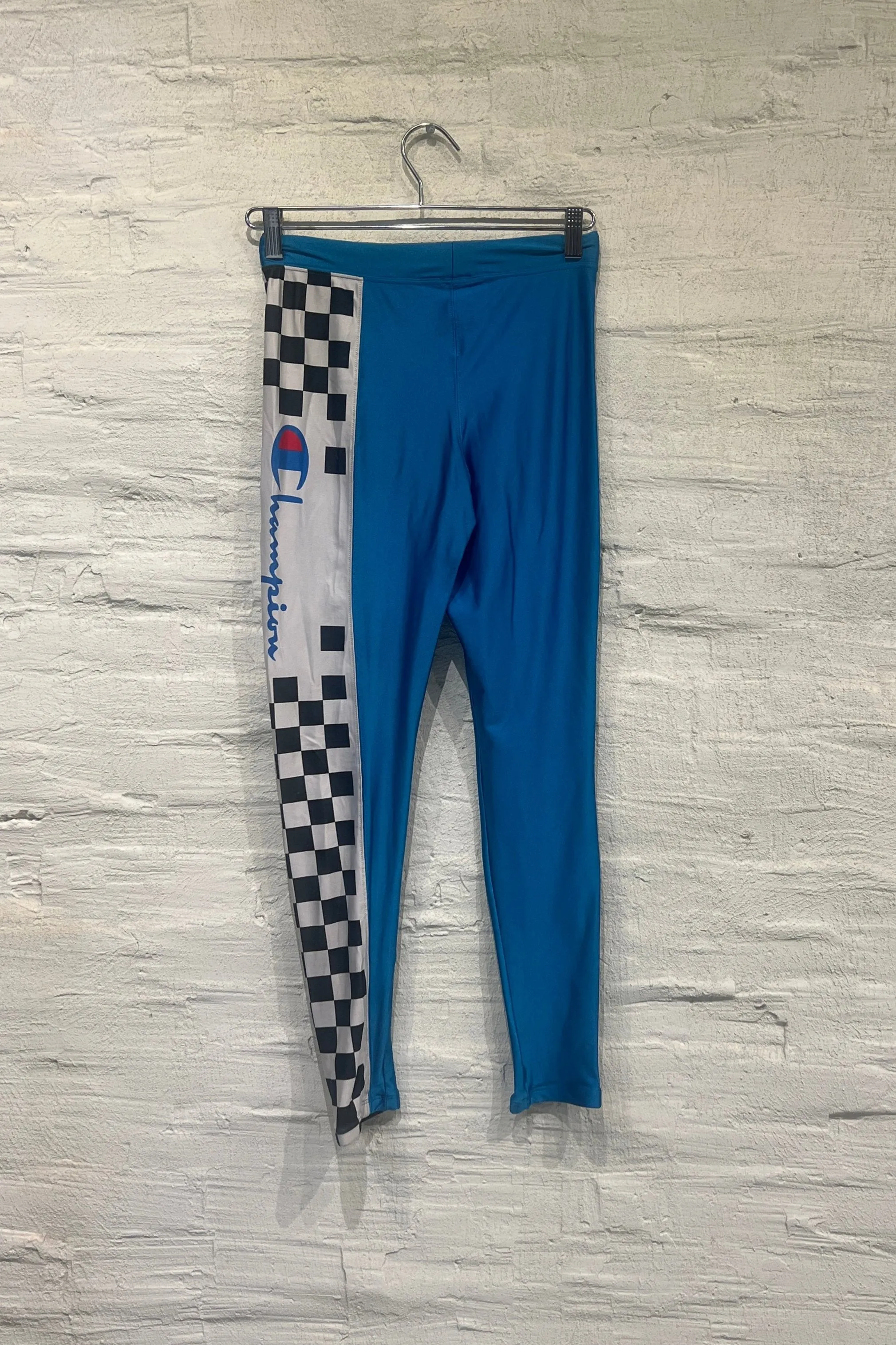 Electric Blue Champion Leggings - Vintage/Used