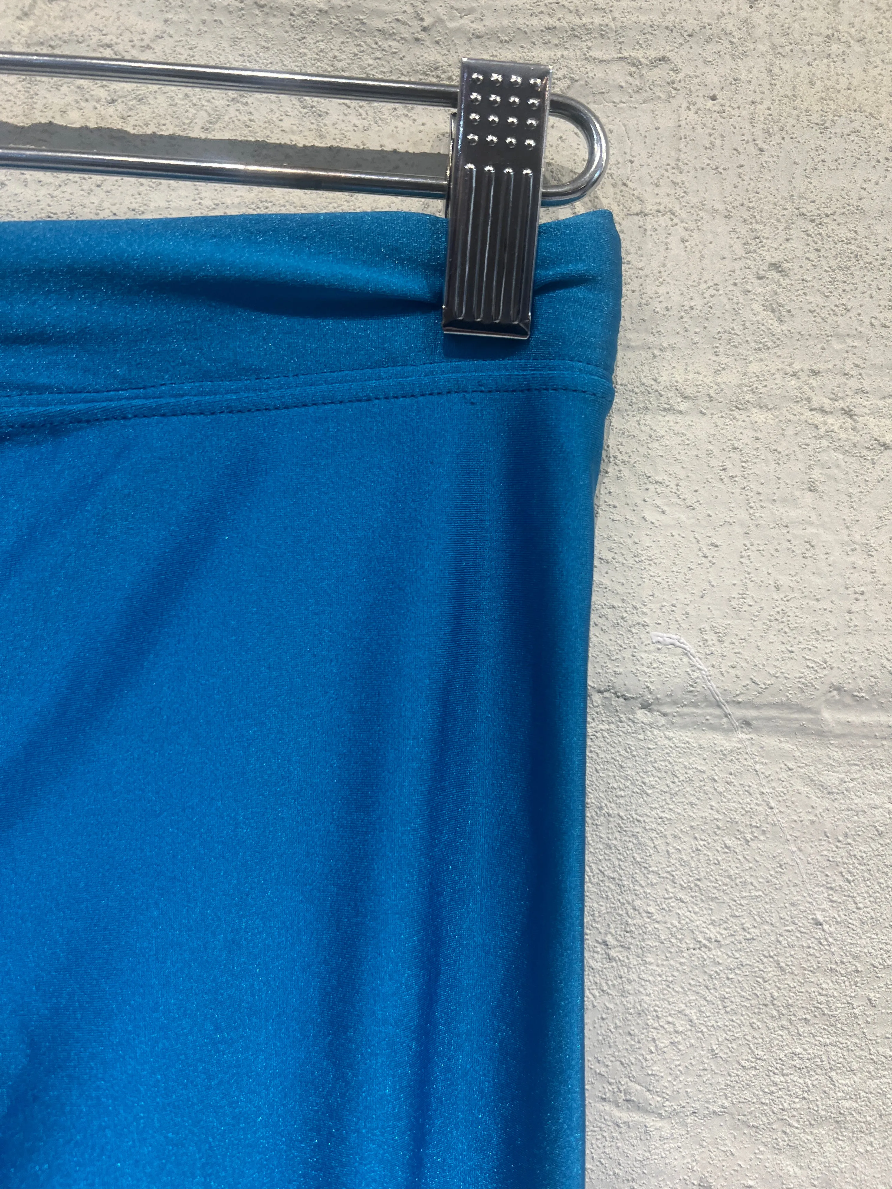 Electric Blue Champion Leggings - Vintage/Used