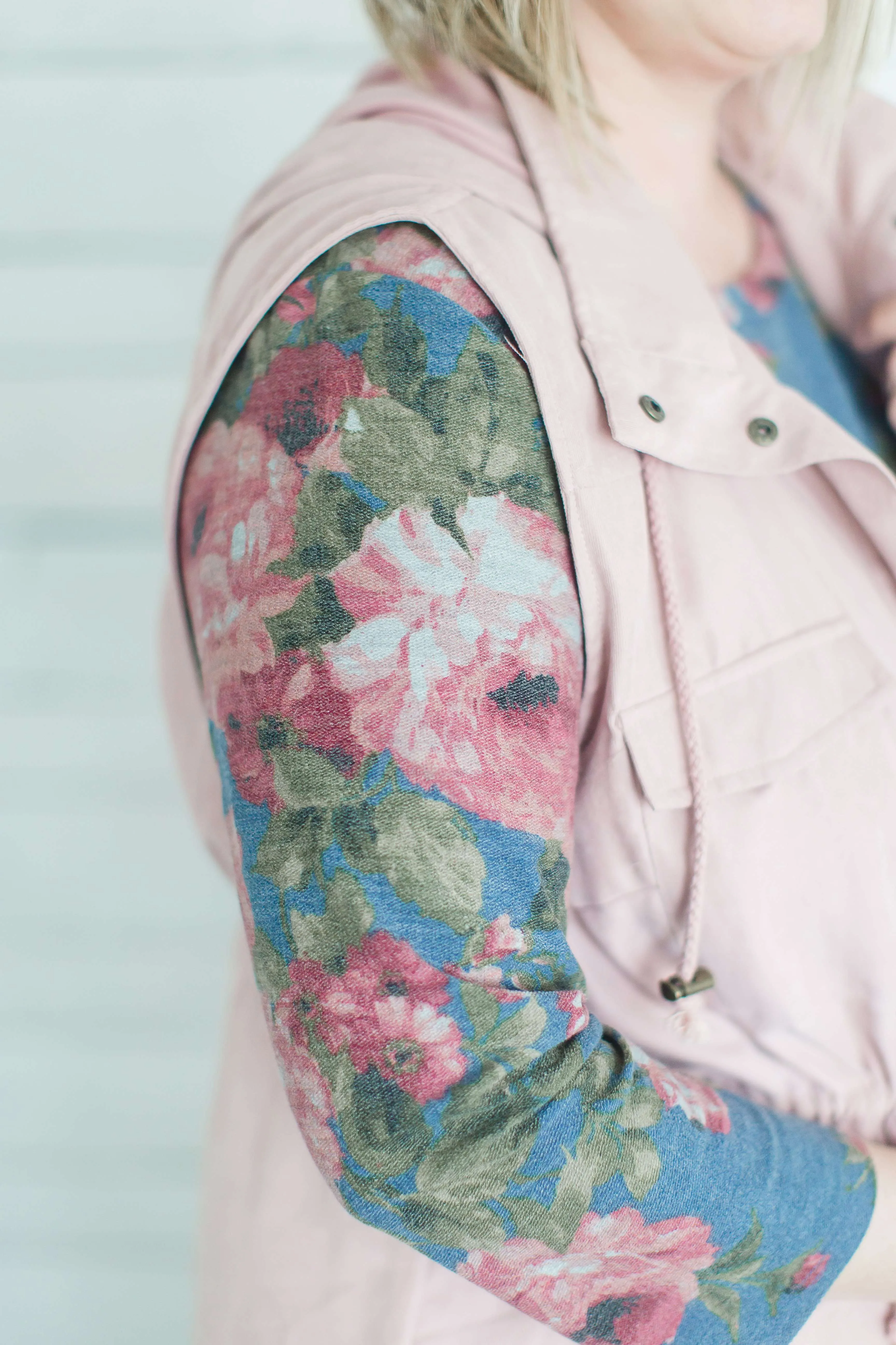 Floral Knit Maxi Dress