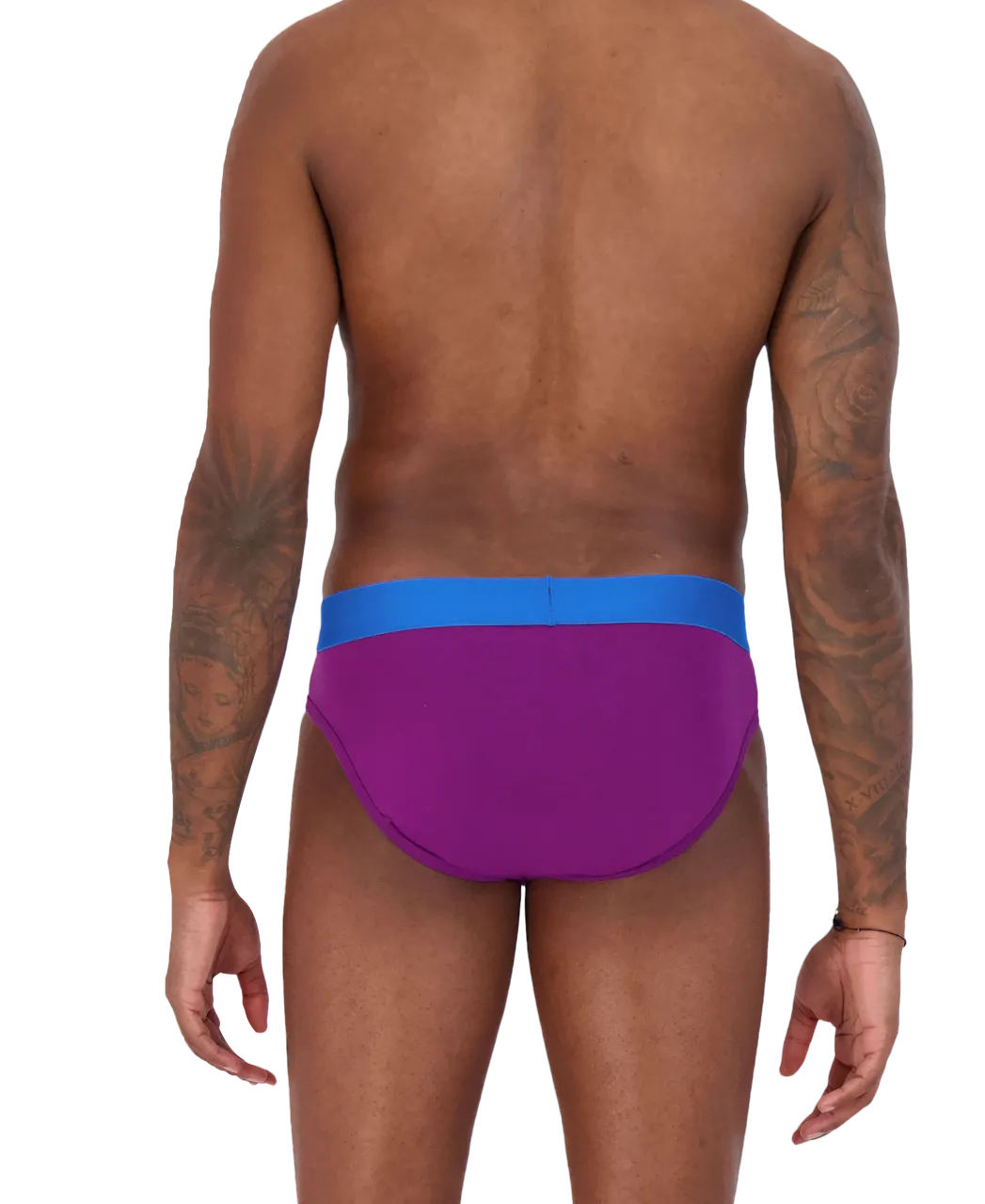 Hip Brief in Grape by Wood Underwear