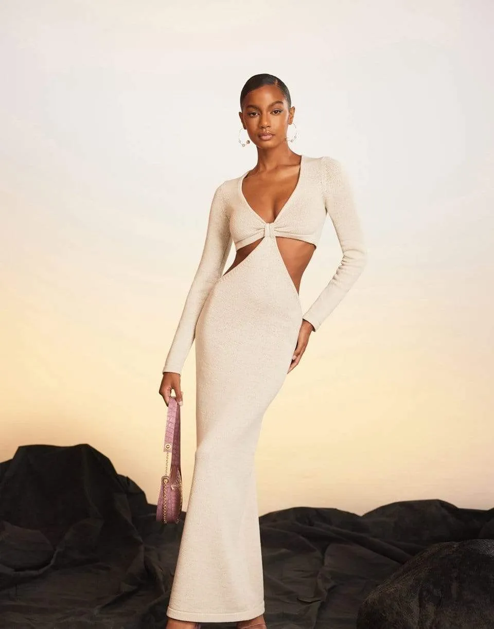 Jana Knit Dress - Off White