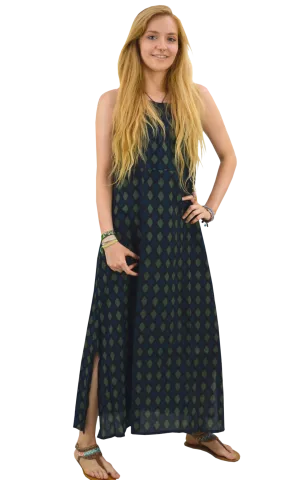 Karma Printed Maxi Dress