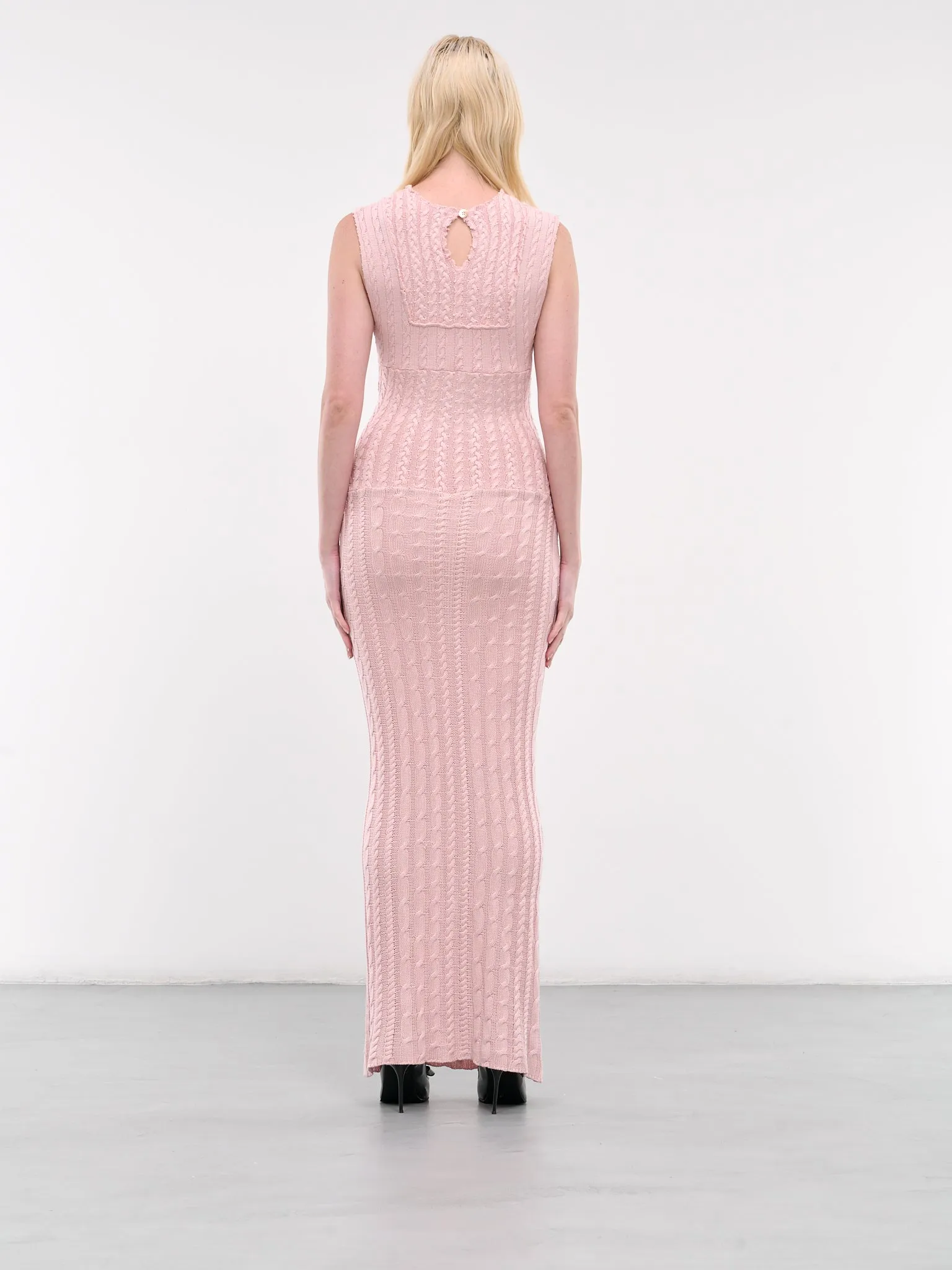 Kenny Knit Maxi Dress (KENNY-PALE-PINK)