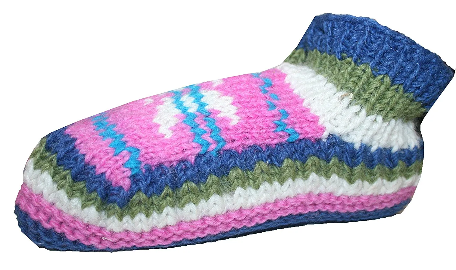 Knit Fleece Lined Winter Socks Booties