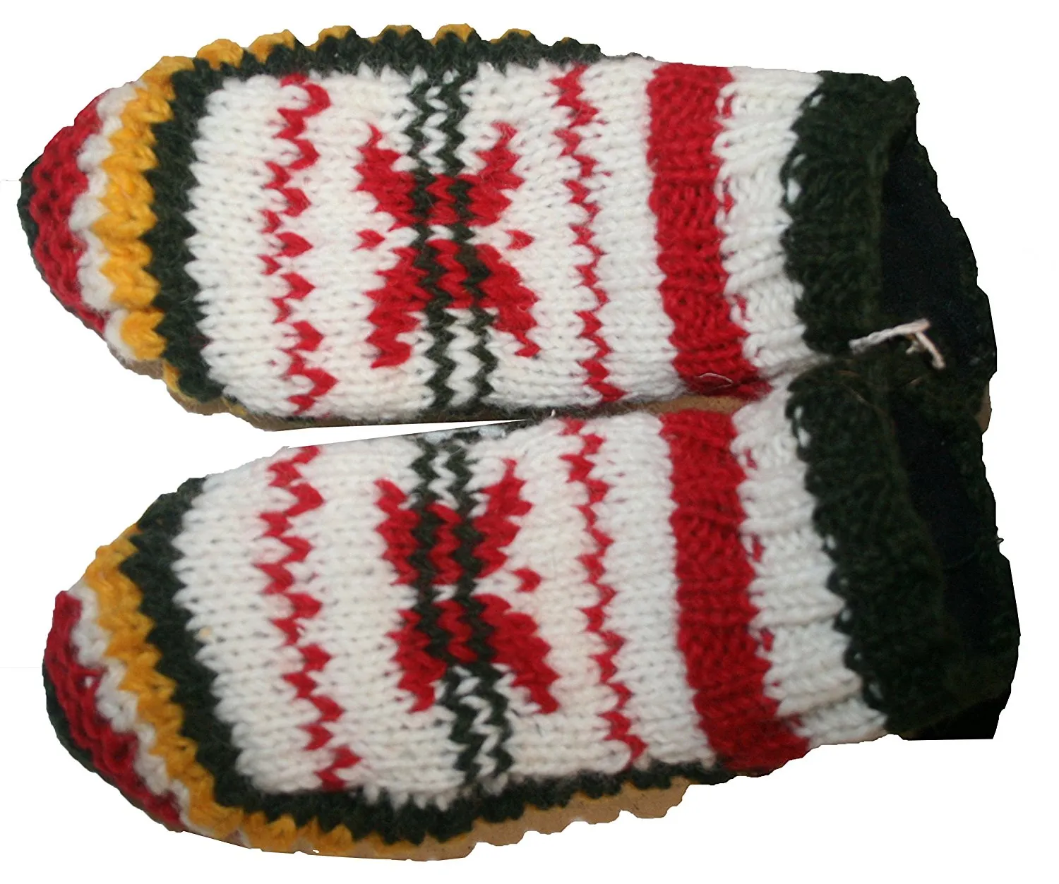 Knit Fleece Lined Winter Socks Booties