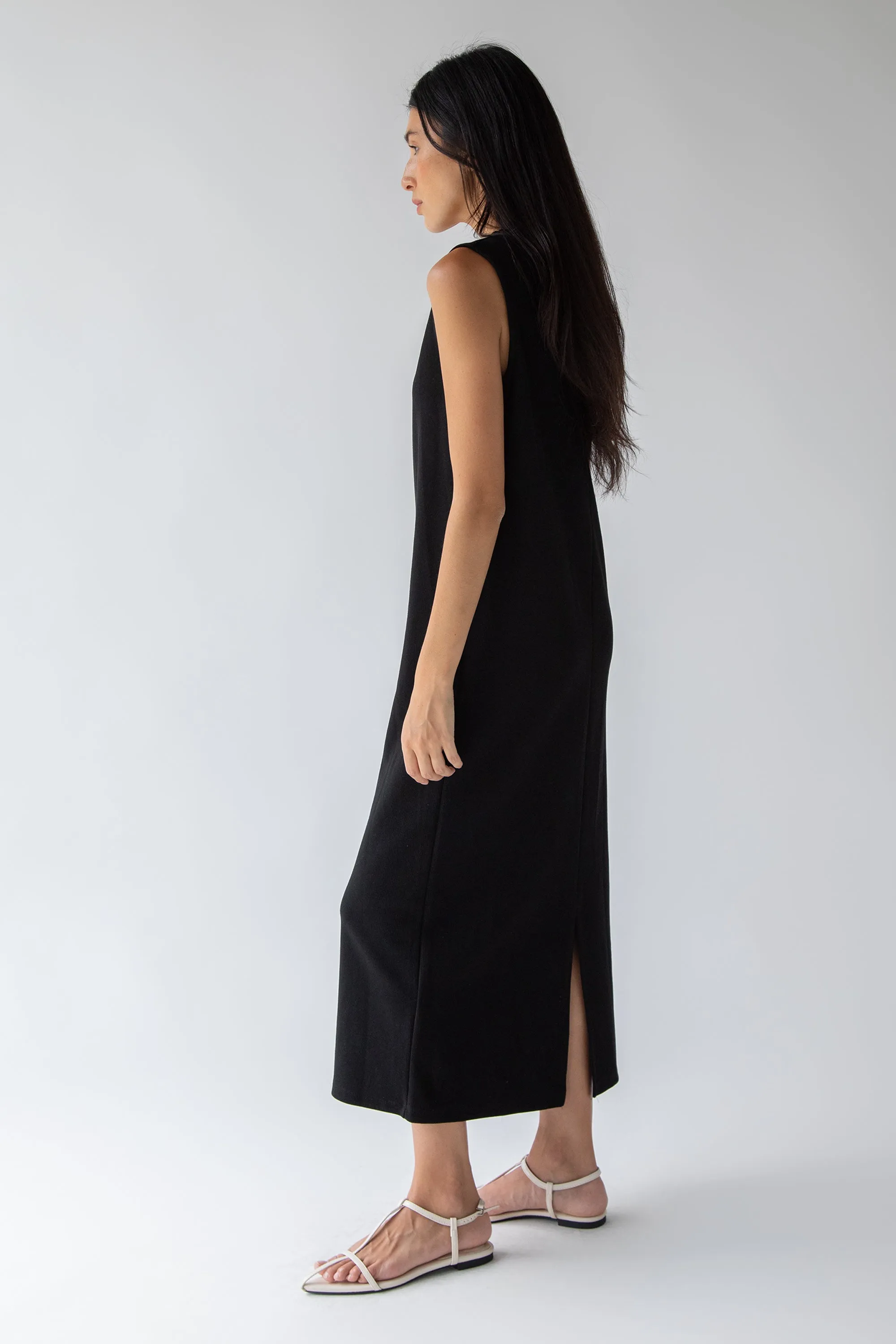 KNIT TANK MAXI DRESS