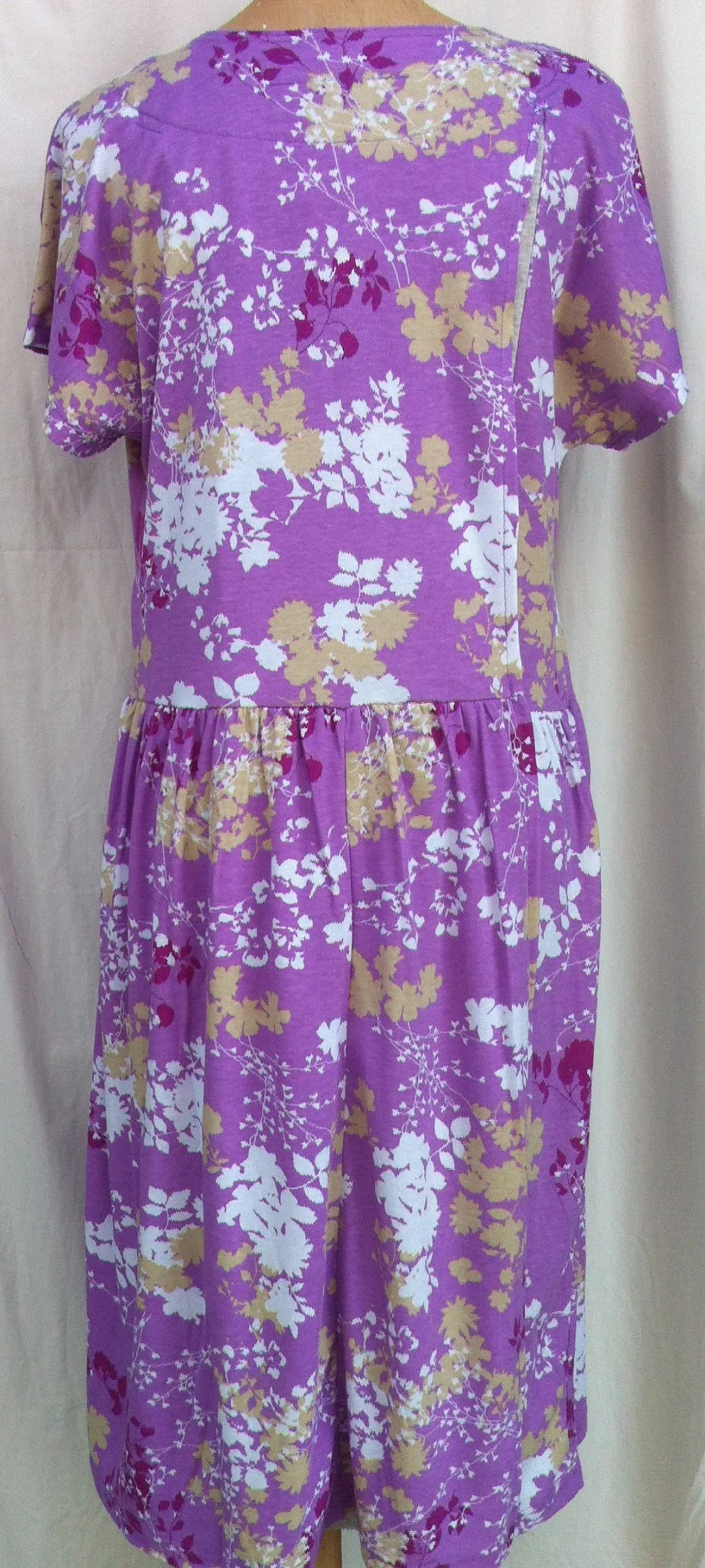 (L5) GEORGIA - ORCHID - Split Back Day Dress