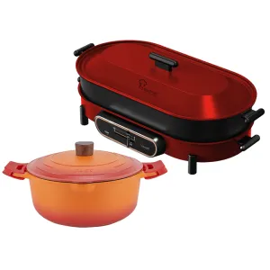 La Gourmet  Shogun Flame 28cm Casserole   La Gourmet Shogun Flame Multi Electric Cooker