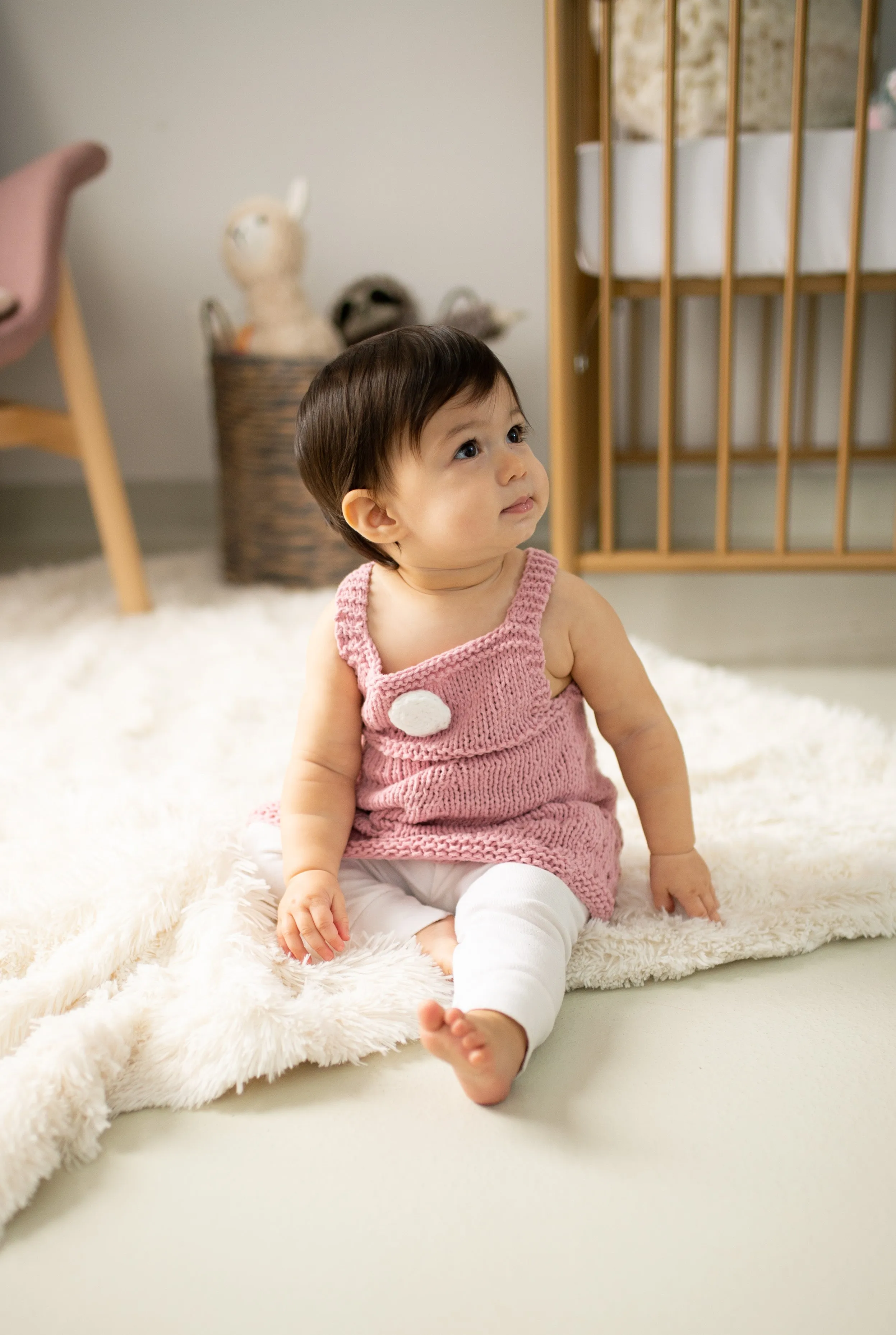 Lilybelle Flower Dress (Knit)