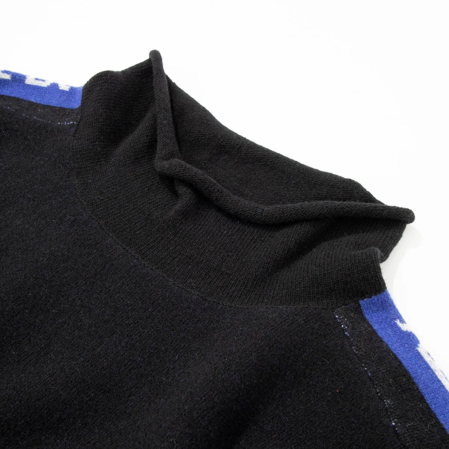 LINED MOCKNECK KNIT