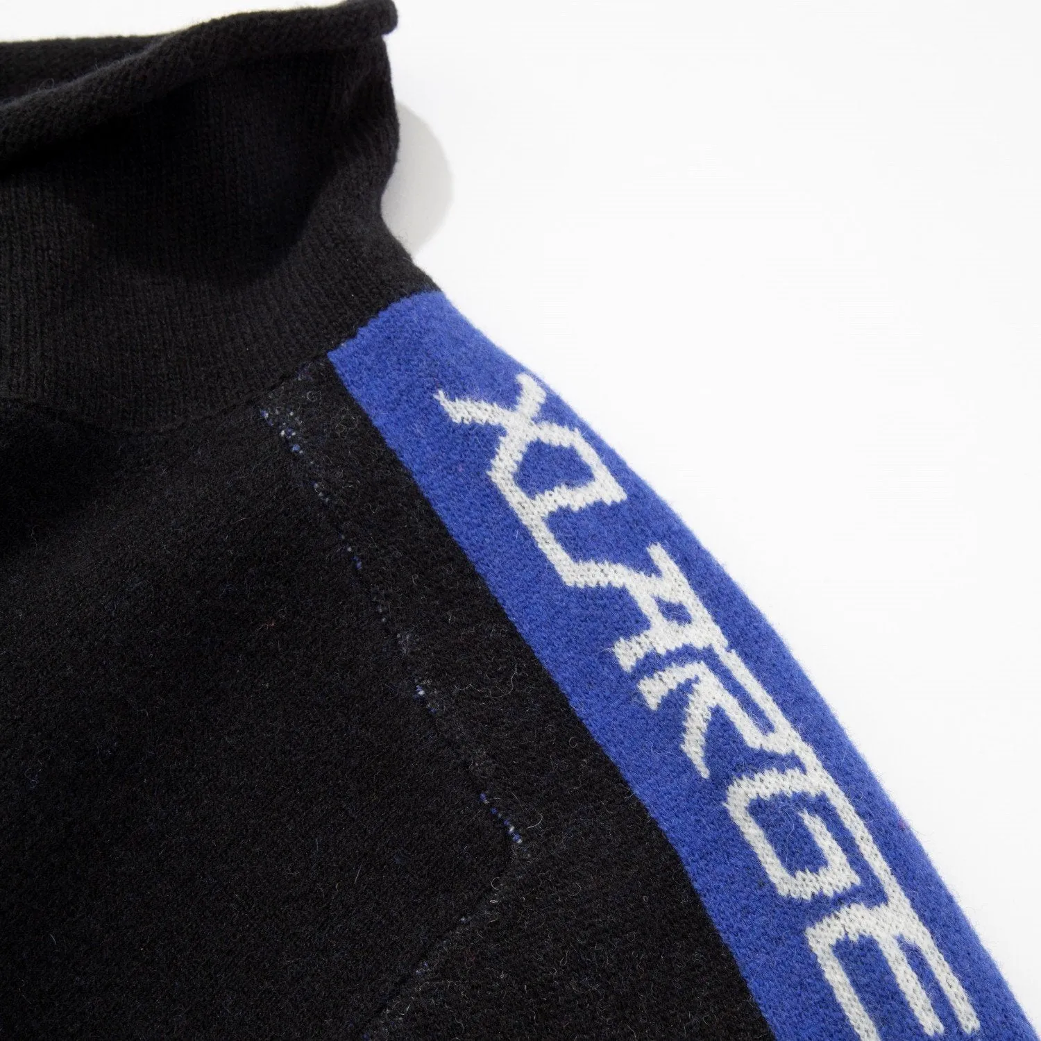 LINED MOCKNECK KNIT