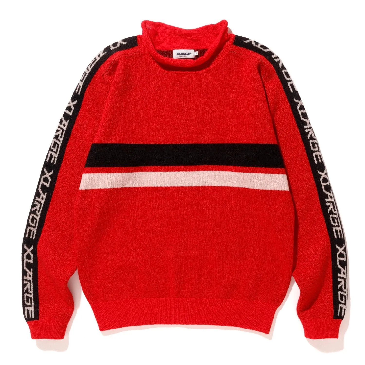 LINED MOCKNECK KNIT