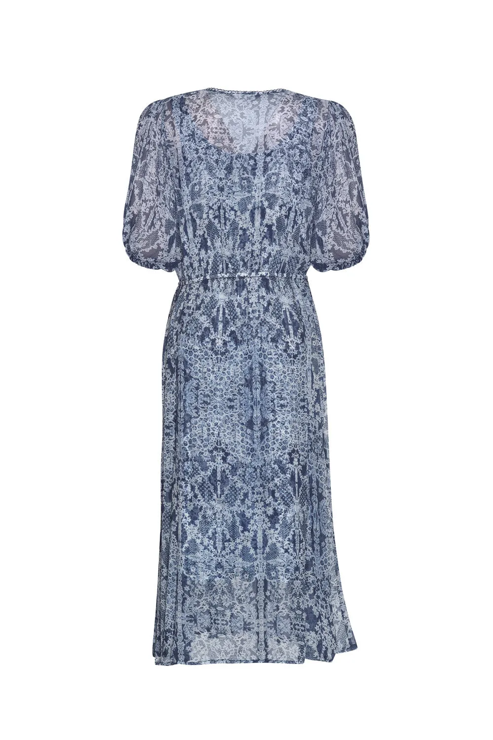 Loobies Story Arezzo Midi Dress - Indigo Multi