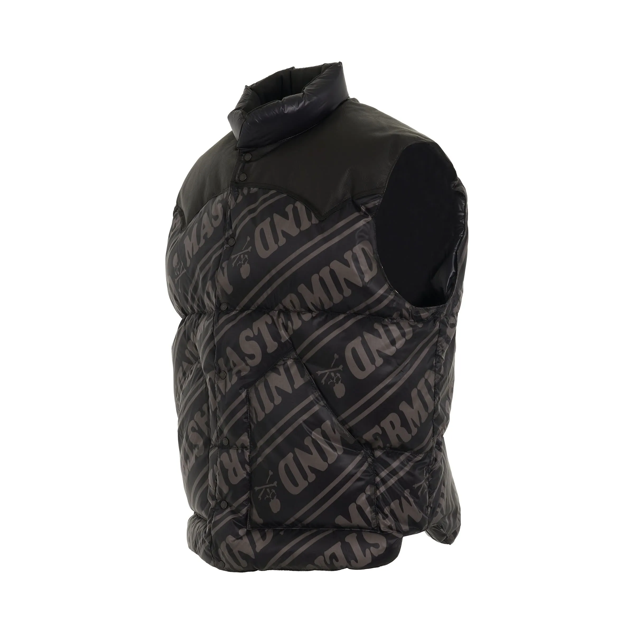 Mastermind World x Roarguns Vest in Black