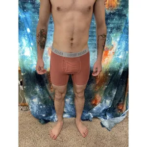 Men's Lucky brand mauve color medium boxer briefs