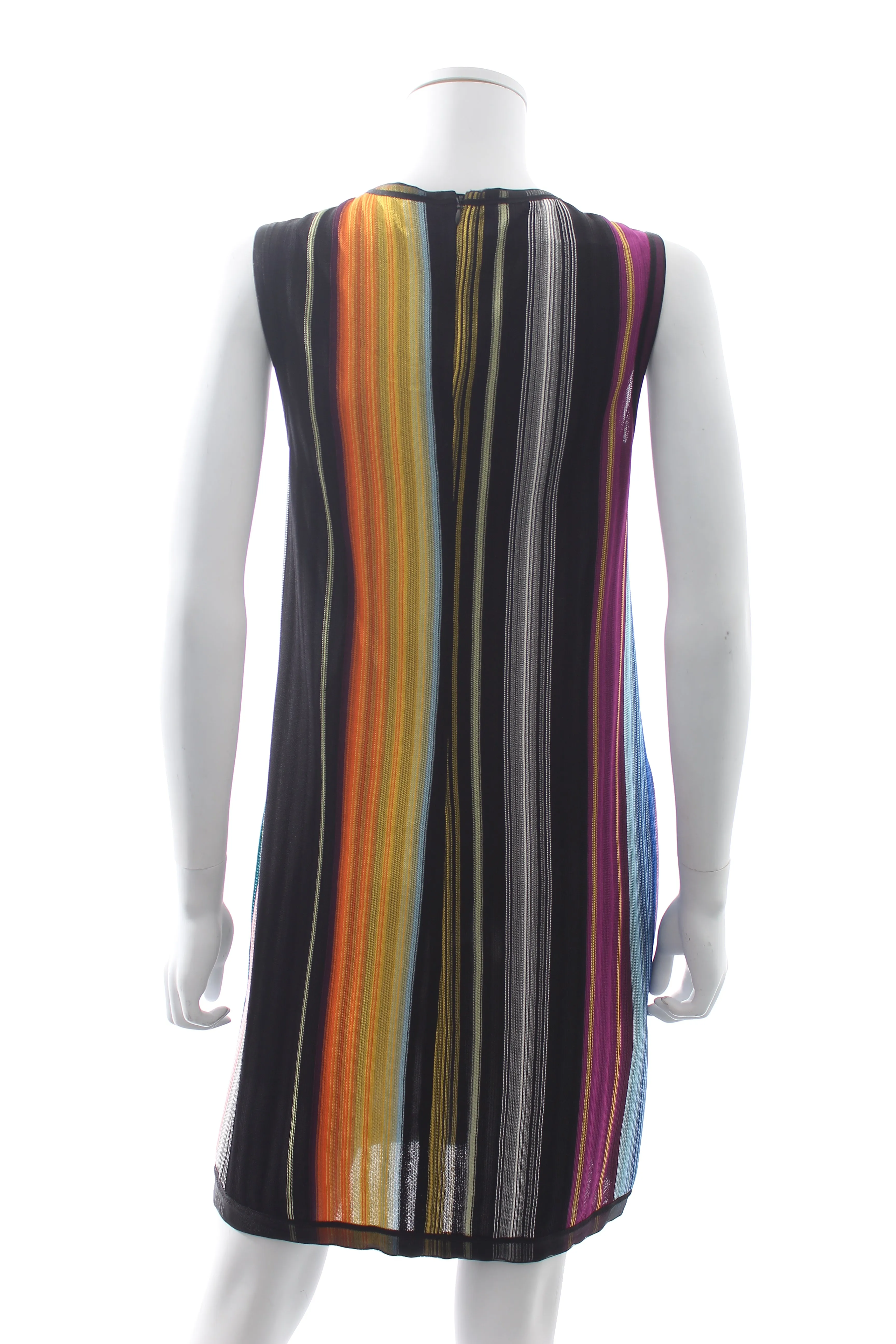 Missoni Sleeveless Striped Knit Dress