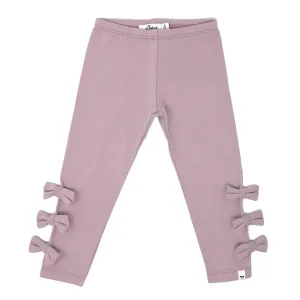 oh baby! Bow Leggings - Lavender