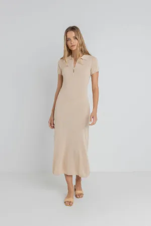 Ojai Pointelle Dress Cream