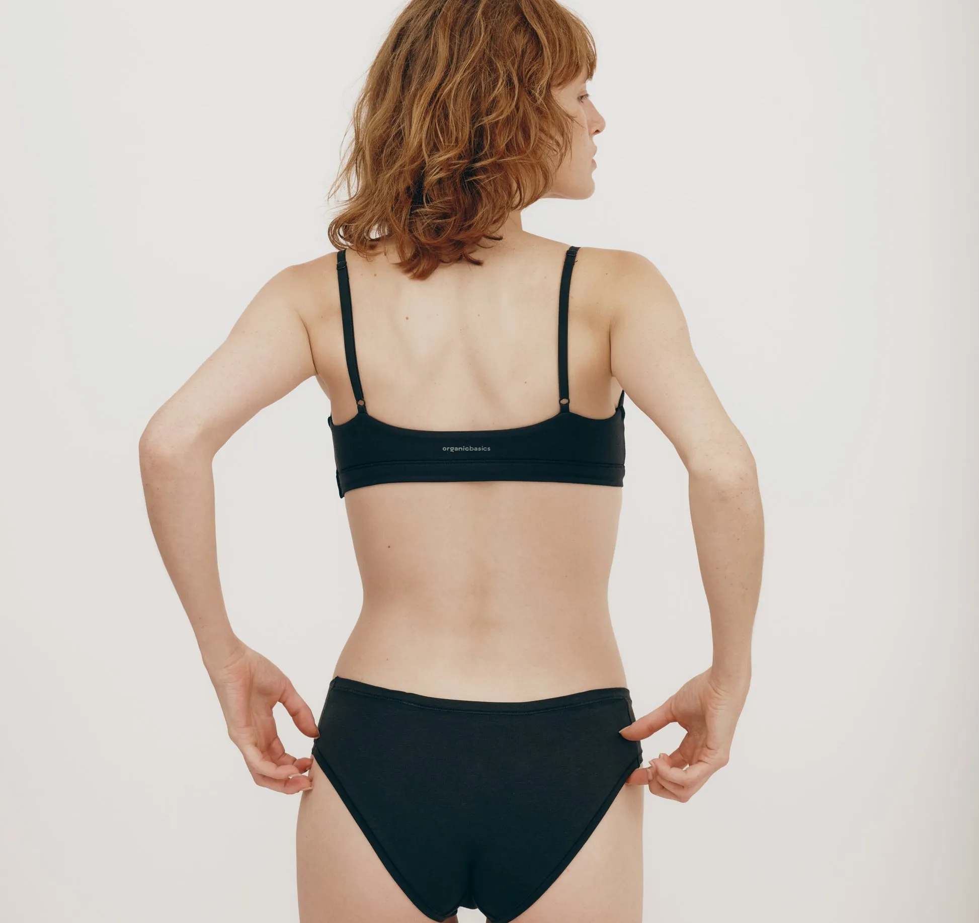 Organic Basics Flex Hipster - Black