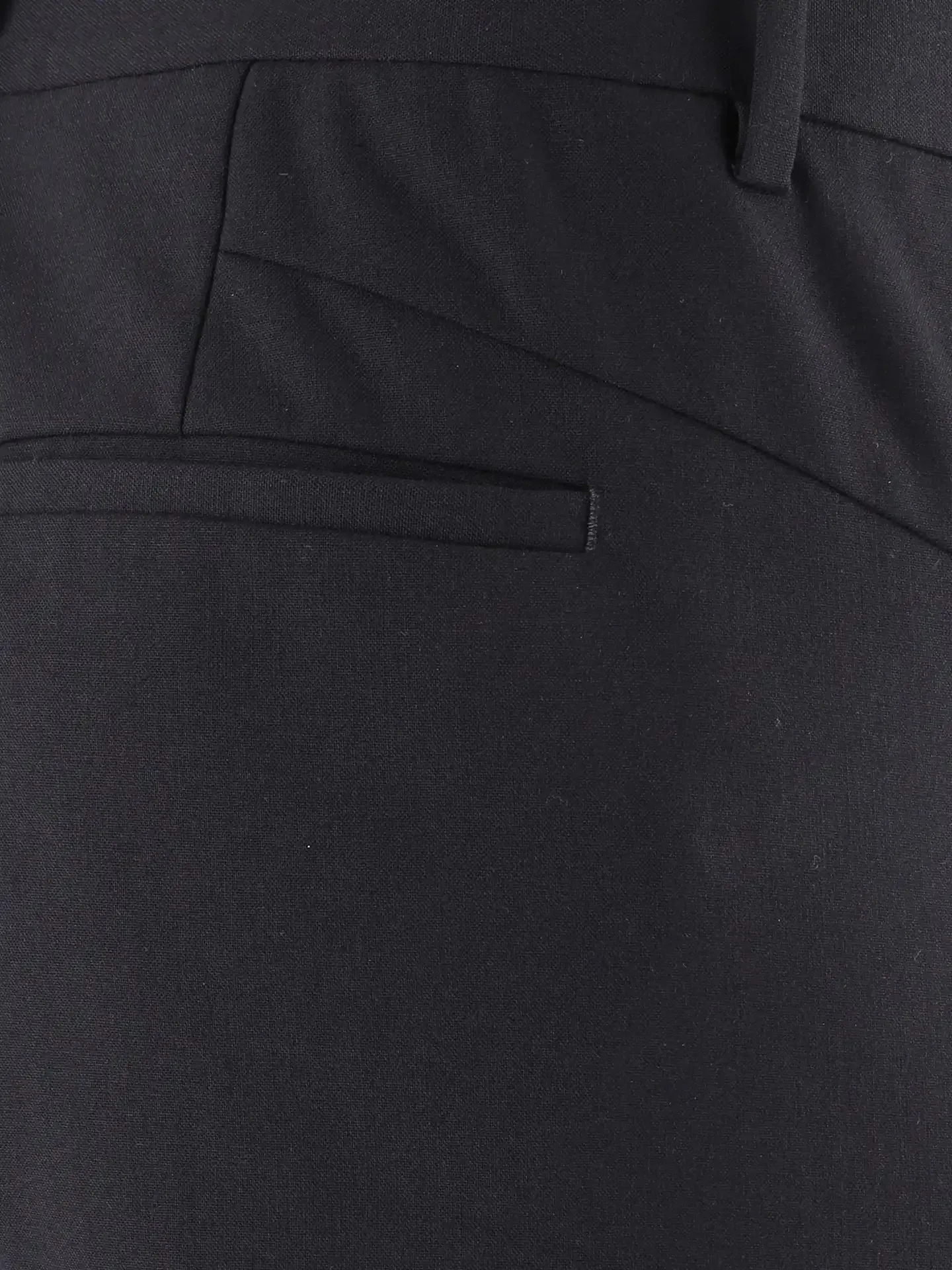 paper clip tailored trousers