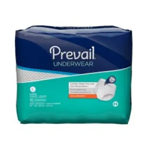 Prevail Underwear, Large, Pull On, Moderate Absorbency, PV-513. 18 ea