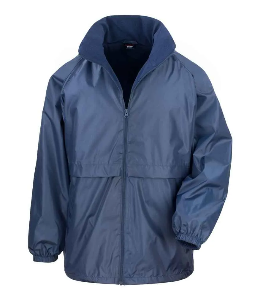 Result Core Micro Fleece Lined Jacket | Navy