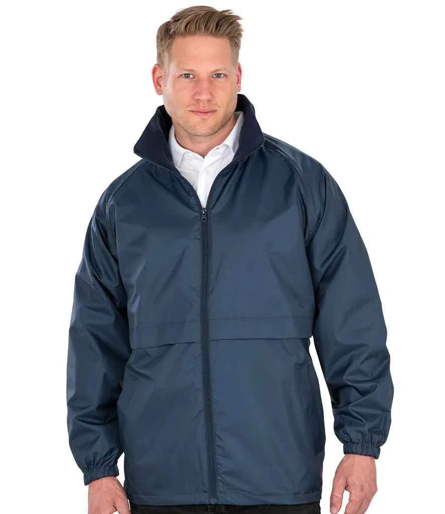Result Core Micro Fleece Lined Jacket | Navy