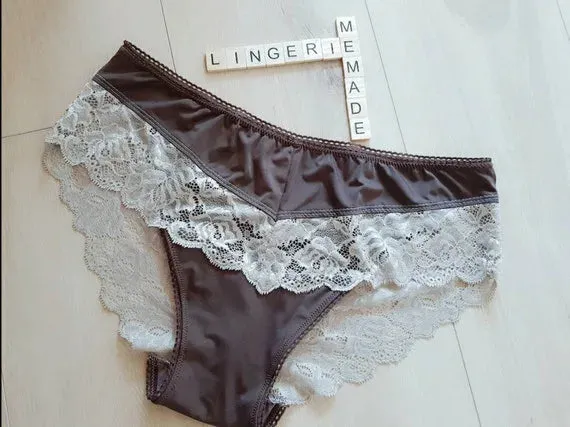 Schnittmuster von Lingeriememade Slip Melissa Gr. 32 - 52, deutsch / german. PDF E-Book Slip/ Damenhöschen selbernähen  IDsmx3