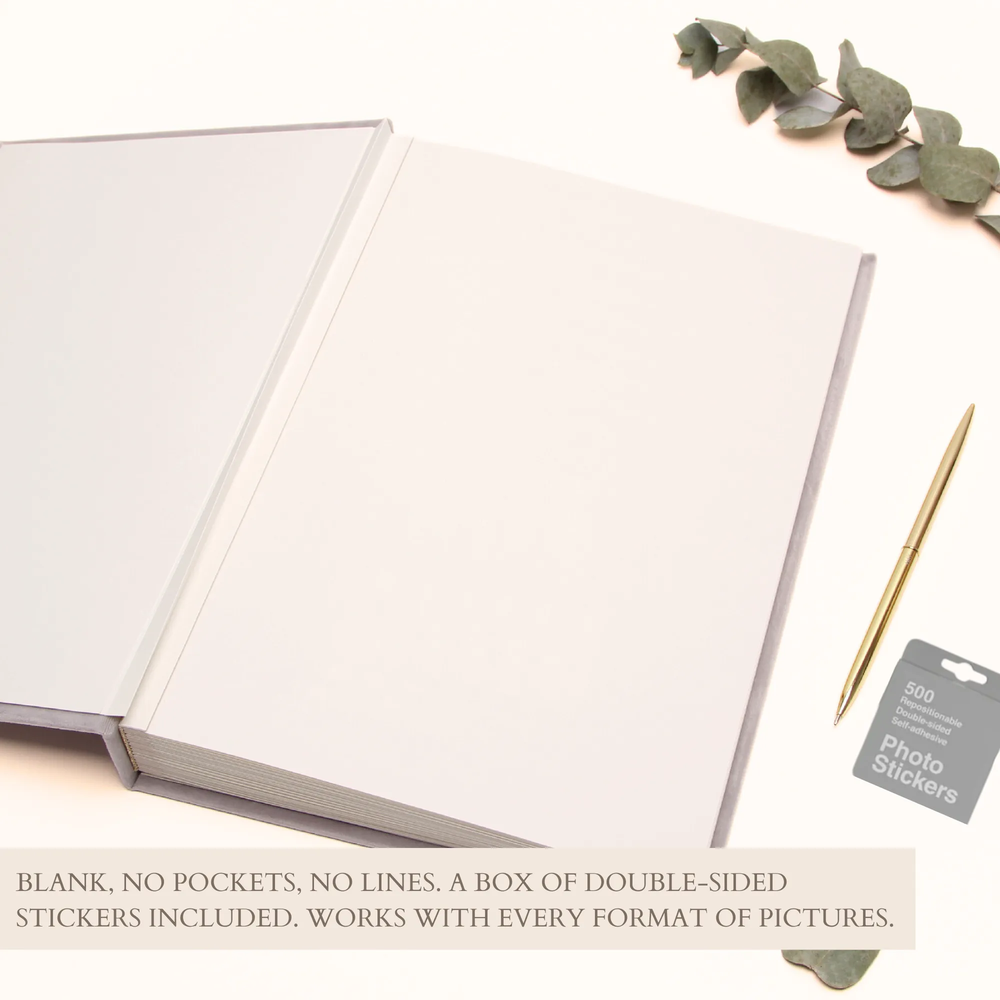 Silky White   Real Gold | Guest Book | Beach Weddings