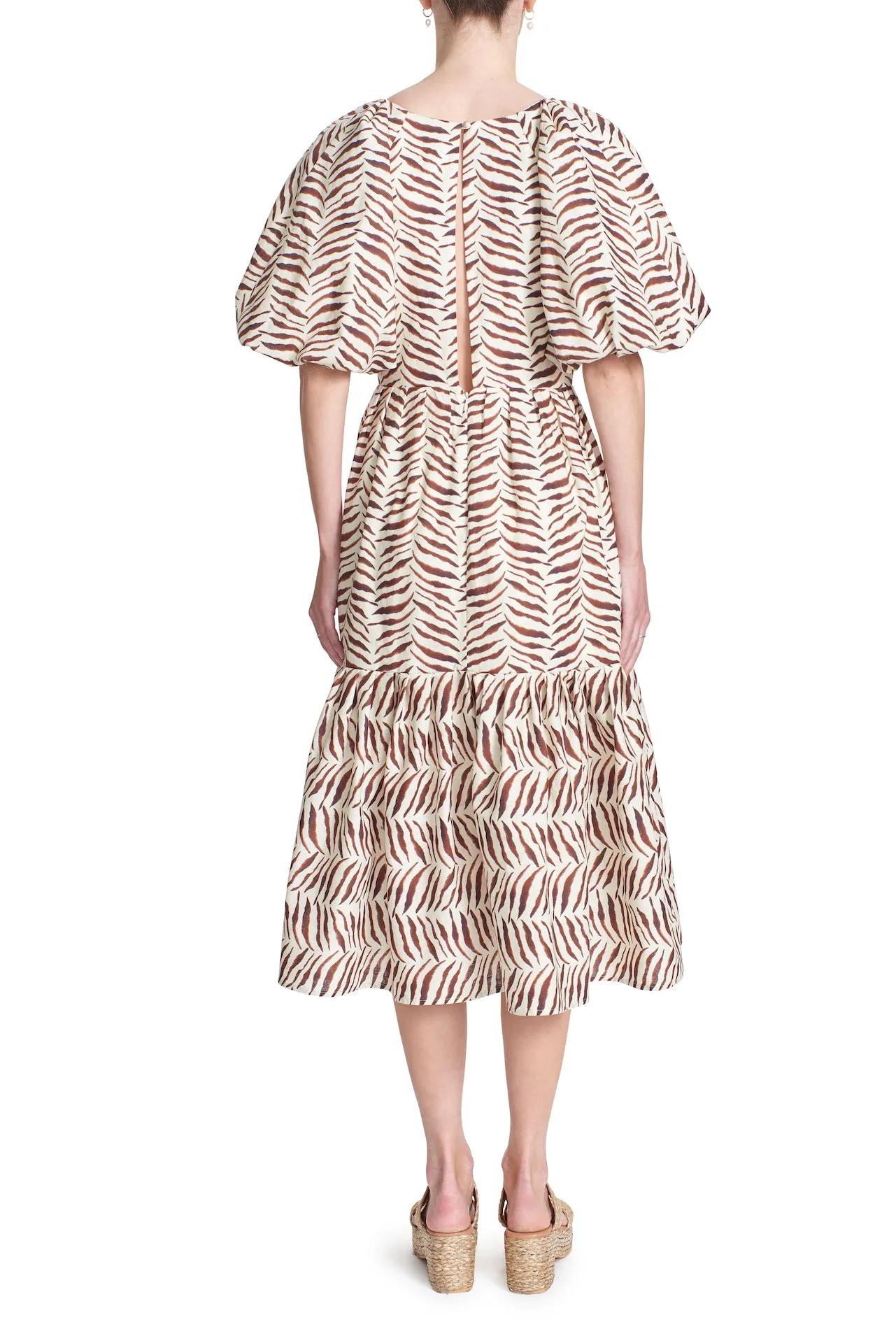 SNOW DRESS- Chevron