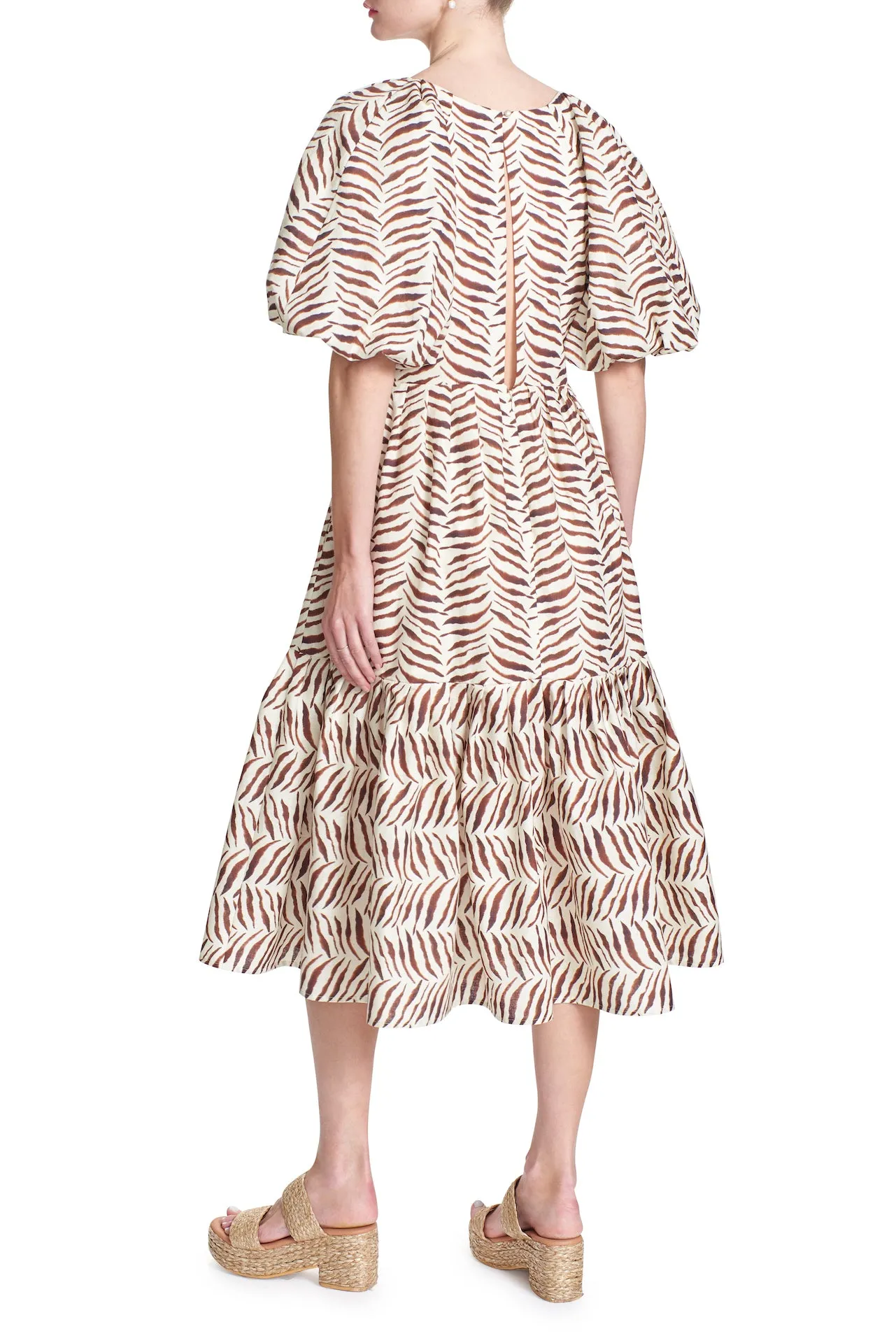 SNOW DRESS- Chevron