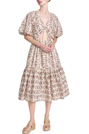 SNOW DRESS- Chevron