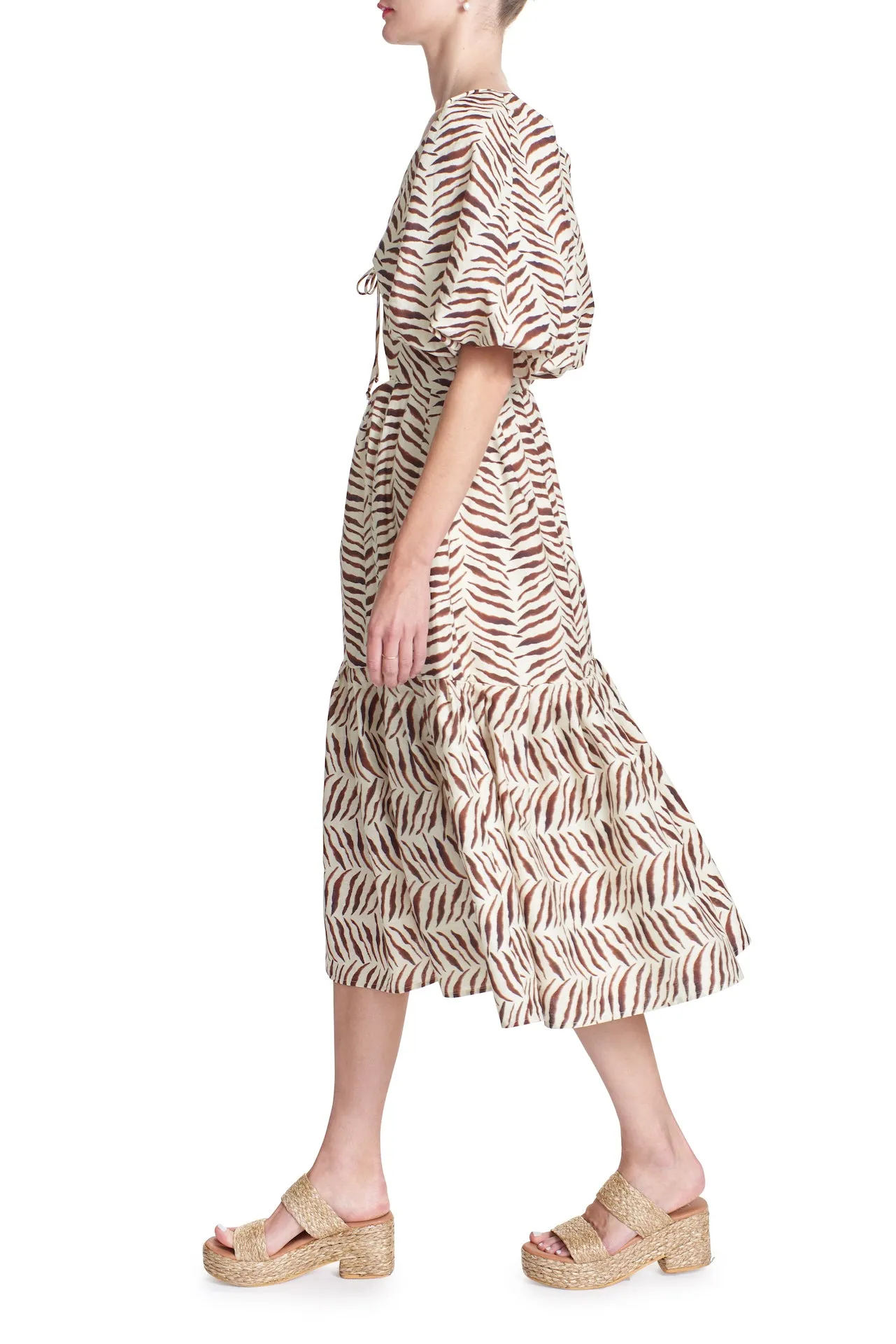 SNOW DRESS- Chevron