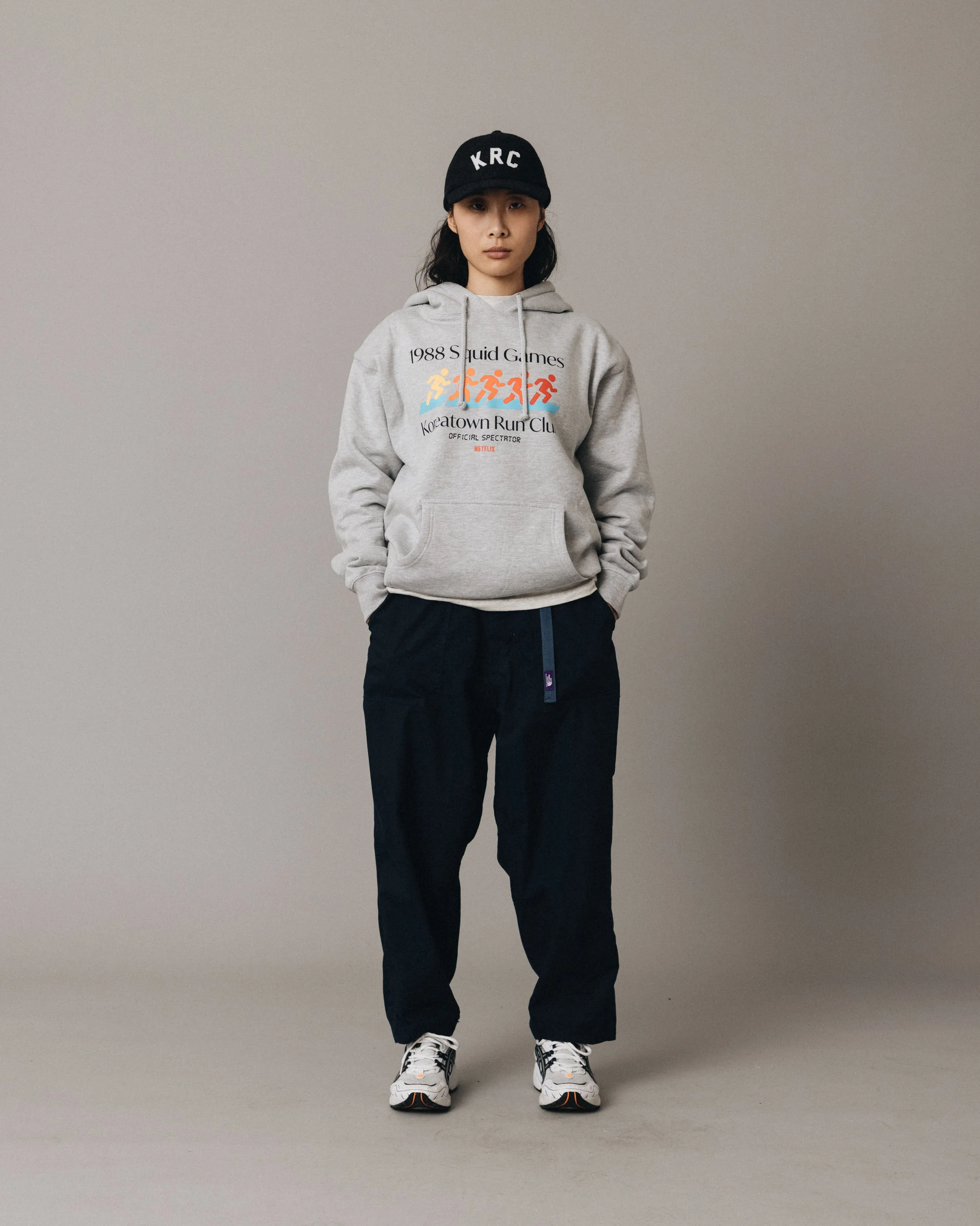 SQUID GAME x KRC: 1988 HOODIE IN GREY