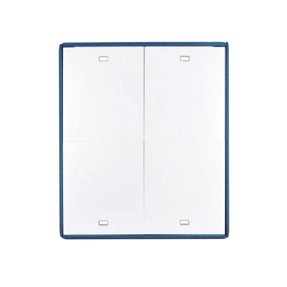 Velvette Upholstered Bed (Blue)   Plus Memory Foam Mattress (Queen)