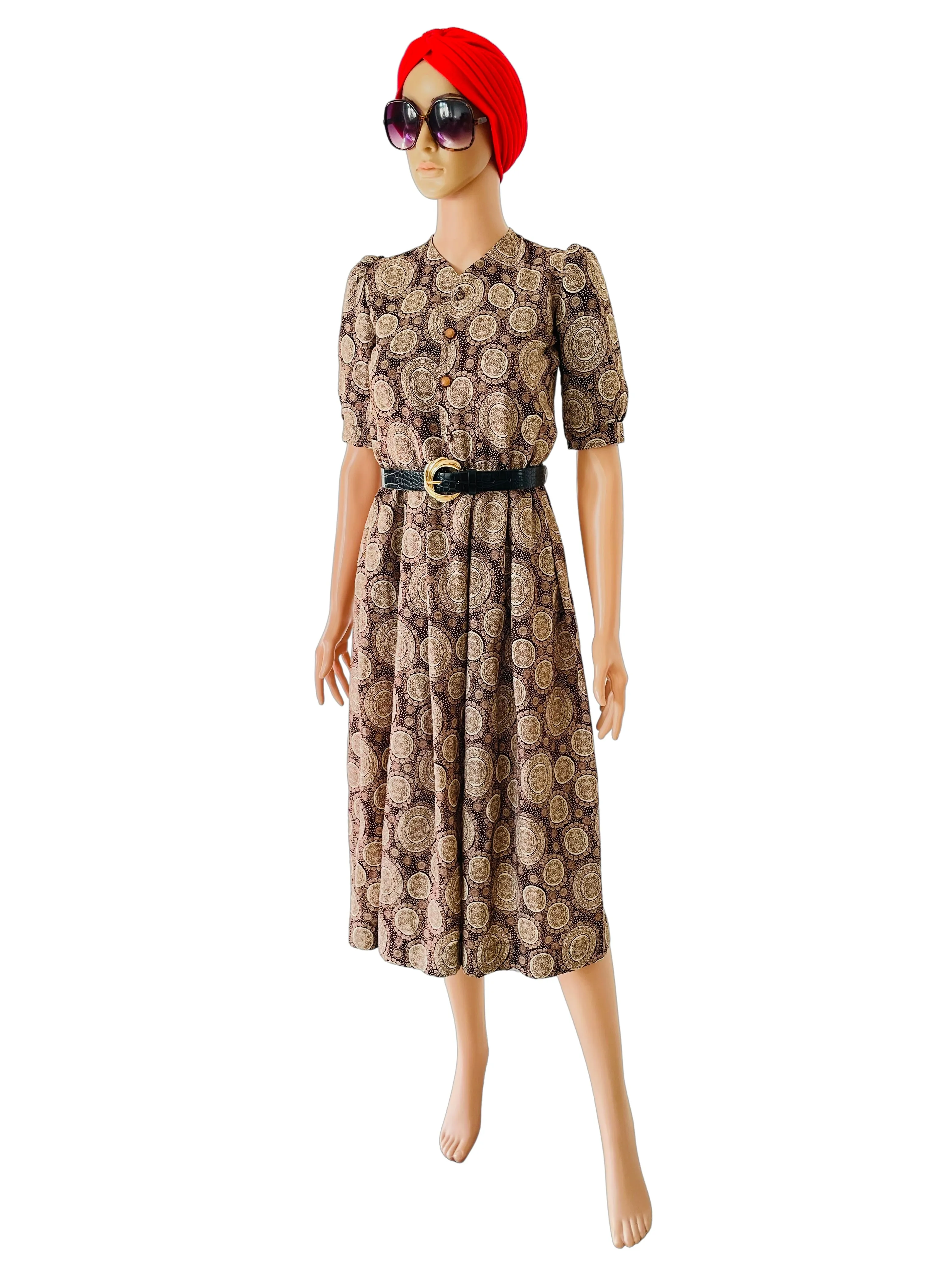 Vintage 1940's Land Girl Dress