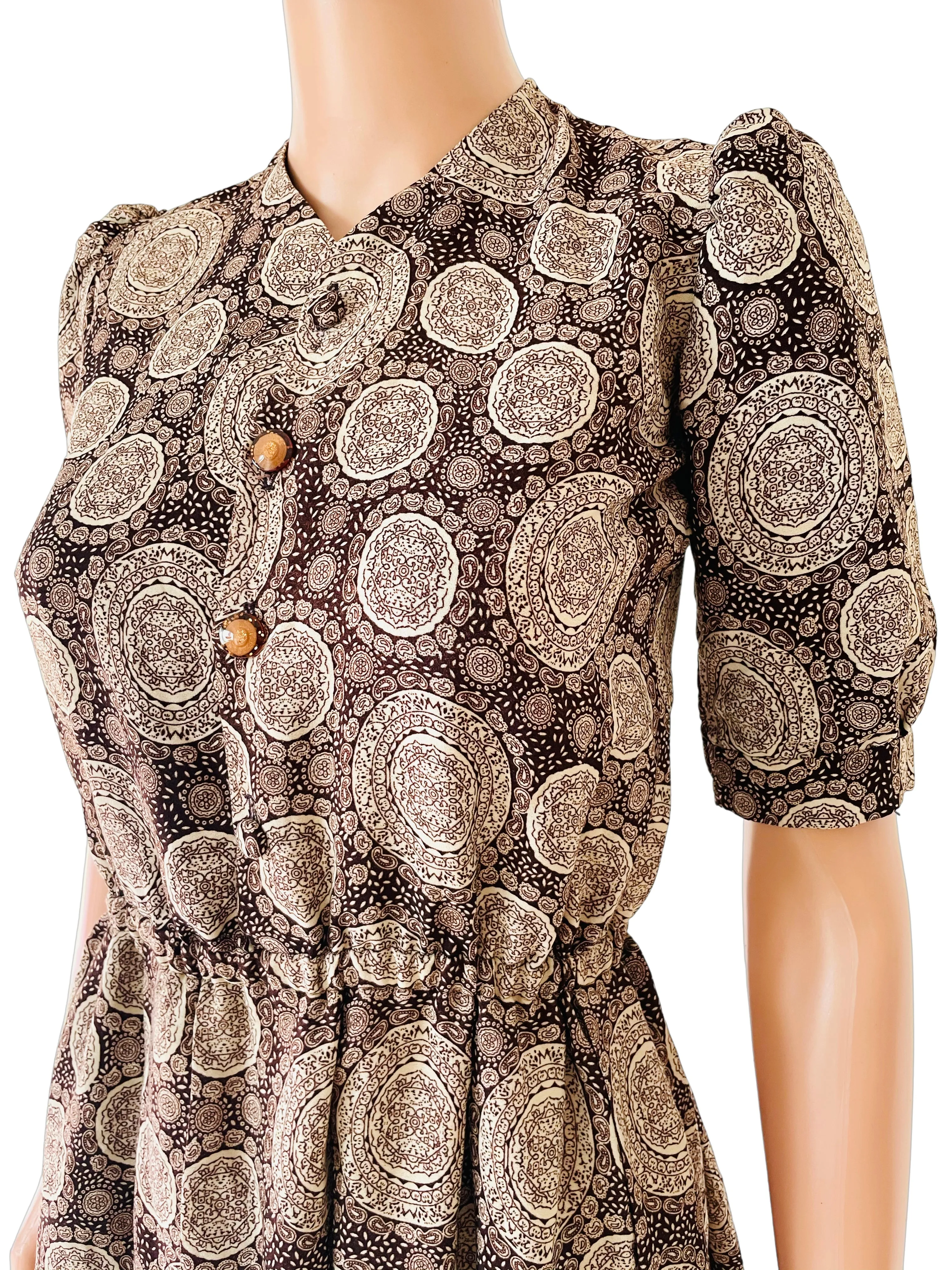Vintage 1940's Land Girl Dress