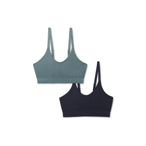 Women's Seamless Scoop Bralette 2-Pack